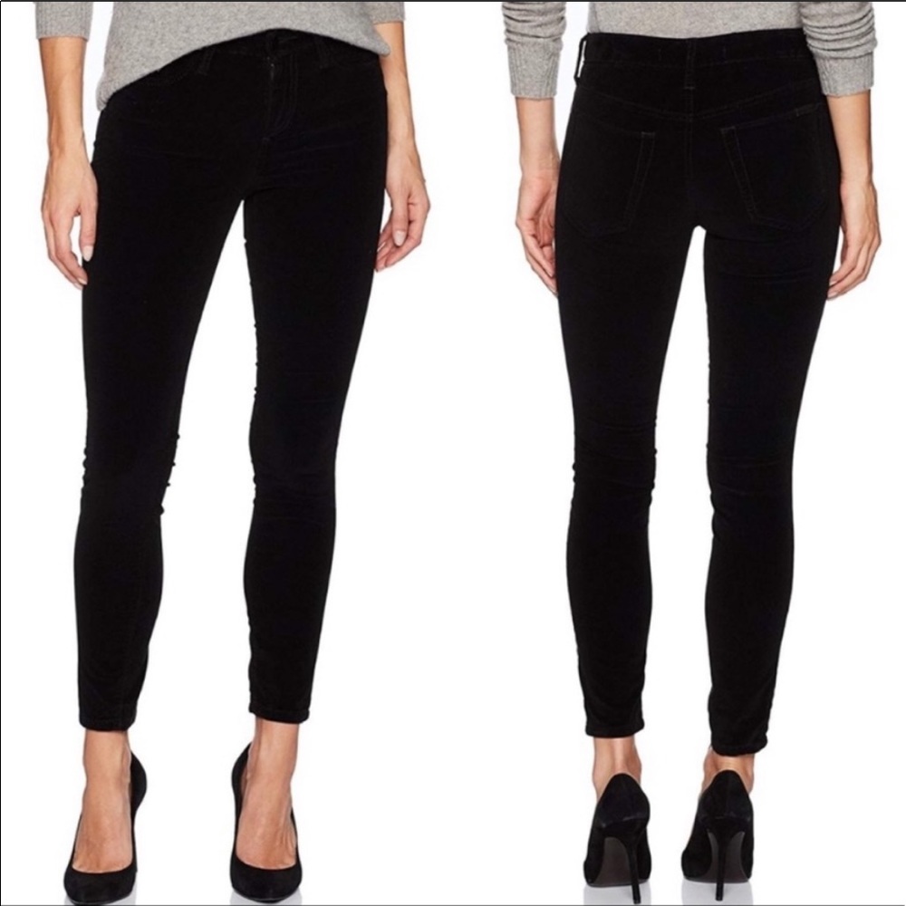 Joe’s Jeans | The Icon Ankle Velvet in Black Cat